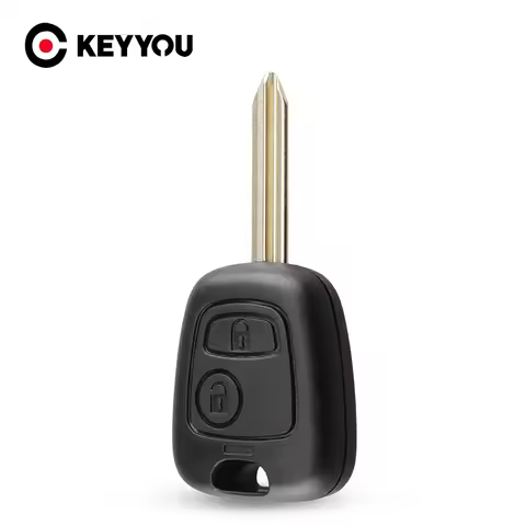 KEYYOU 2 Button Remote Key Fob Car Key Case For Citroen C1 C2 C3 Saxo Xsara Picasso Berlingo Free Sh
