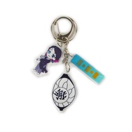 【Shop the Look】 Anime Demon Slayer Demon Moons Cosplay Keychain Kokushibo Doma Enmu Akaza Nakime Kai