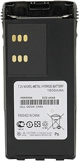 Karier HNN9008A HNN9008 1800mAh Replacement Ni-MH Battery with Belt Clip for Motorola GP320 GP328 GP338 HT750 HT1225 HT1250 MTX850 MTX960 PR860 PRO5150 PRO7150