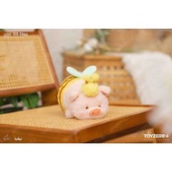 [寄賣] TOYZEROPLUS 罐頭豬 LuLu 農場系列 - 20 cm 趴趴毛絨公仔 (小蜜蜂)
