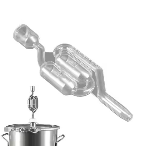 S-Shape Airlock for Fermenting Food Grade Bubble Airlock for Wine Making Beer Brewing Pickles Transp