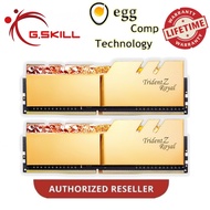 G.SKILL TRIDENT Z ROYAL GOLD RGB 16GB [8GBX2] 3600MHZ DDR4 CL18 RAM - F4-3600C18D-16GTRG
