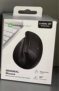 Amazingthing MINIMAL 57° 垂直無線人體工學滑鼠 (Mouse)
