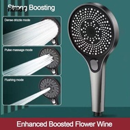 FKILLAONE Shower Head, Handheld High Pressure Water-saving Sprinkler, Universal 3 Modes Adjustable Large Panel Water-saving Shower Sprayer