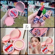 Set Trang Điểm 4 món SÉT MAKEUP 3CE 4 MÓN : son kem  son khô  phấn tươi + tặng lõi