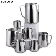 BUTUTU Cream Froth Pitcher Kitchen Supplies Steaming Coffee Barista Latte Coffee Pitcher