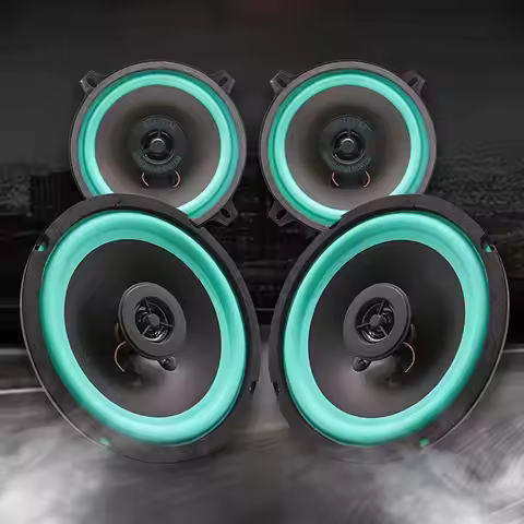 4/5/6.5 Inches Car HiFi Coaxial Speaker Full Range Frequency Auto Audio Loudspeaker Car Horn Car Doo