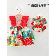 Popular 2025 Baby Girl Summer Dress 0-1-2 Half Year Old Girl Princess Dress Baby Dress Summer Childr