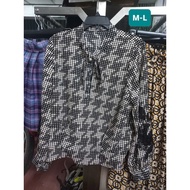 Patterned shirt M-L MS78
