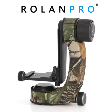 ROLANPRO Personality Tripod Head Camouflage Sleeve / Coat For Gitzo GHFG1 Gimbal Head Telephoto Bird
