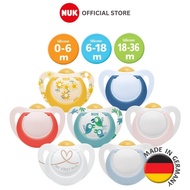 NUK Star Day Latex S3 Soother Pacifier 2pcs/box | 18-36 Months | Made in Germany
