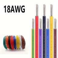 electronic wire 1007#18awg wire tinned copper connecting wire  32.8FT/10M  pvc tinned copper