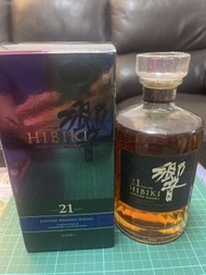 響21年日本三得利調和威士忌