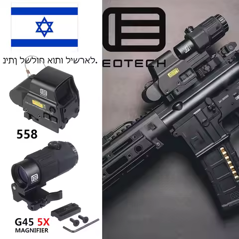 Eotech G33 G43 G45 Sight Fixed 3X 5X Magnifier Scope 551 552 553 558 Holographic Sight UNITY FAST OM