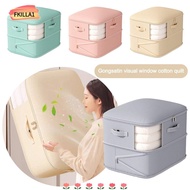 FKILLAONE Compression Duvet Storage Bag, Space Saving Large Capacity Clothes Quilt Storage Bag, Self