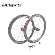 Litepro AERO TXB High Rim 11Speed Wheelset 20 Inch 451 Disc V Brake Folding Bike Wheels Modification Upgrade Dahon Fnhon