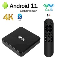 Smart TV Box Android 11 TV Box 2GB 64GB Dual WiFi 4G 5G Media Player Amlogic S905Y4 HD 4K BT 5.0 AV1