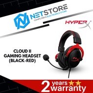 HYPERX CLOUD II GAMING HEADSET (BLACK-RED) - KHX-HSCP-RD - 4P5M0AA