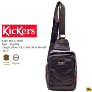 KICKERS Brand Men’s Leather Sling Bag ( 1KIC-S-79096 )