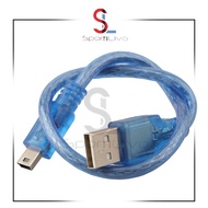 SPORTILIVO MINI USB Cable 1.5m 30cm / USB to mini usb cable 5 pin 30 cm 1.5m