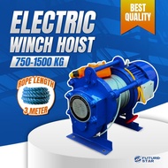 ELECTRIC WINCH HOIST 750 - 1500KG / KATROL ELEKTRIK 1500KG X 30 METER
