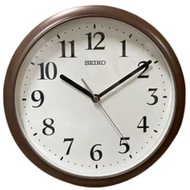 Seiko QHA007KL QHA007K QHA007 Black Analog Quartz Quiet Sweep Wall Clock