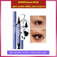 [SACE Lady] SACELADY double-ended black waterproof eyeliner 3g SL359