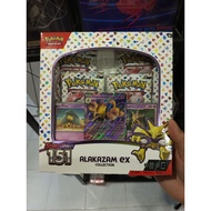 Pokemon TCG Alakazam Ex Collection Box 151 English