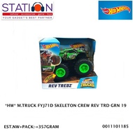 HOT WHEELS MONSTER TRUCK FYJ71D SKELETON CREW REV TRESDZ GREEN 19