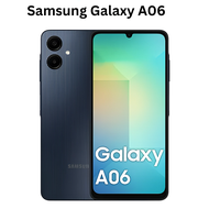SAMSUNG Galaxy A06 4G📱สมาร์ทโฟน (6GB+ 128GB）6.7 "HD + 50MP กล้องหลัก 5000mAh แบตเตอรี่ชาร์จเร็ว