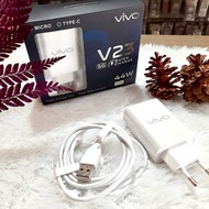 Travel Charger Vivo V23 5G 44w USB Type C & micro Fast Charging Charger/