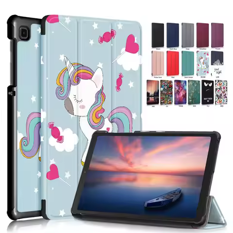 Magnet Stand Smart Case for Samsung Galaxy Tab A7 Lite 8.7 Inch 2021 Tablet Cover Funda for Samsung 