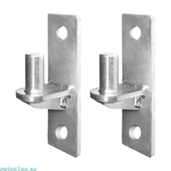 zwinz1aa Performances 2 Pack Wall Plate Gate Hinges for Chain Link Fencing