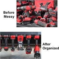 12Packs Tool Holder for & for 20vWall Mount Drill Holder with 48 Screws Easy Install