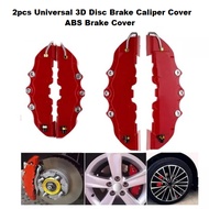 2pcs Universal 3D Disc Brake Caliper Cover ABS Brake Cover