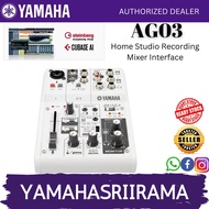 *BEST ITEM* YAMAHA AG-03 3-Channel Mixer/USB Audio Interface for IOS/MAC/PC (mixer/interface/recordi