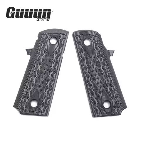 Guuun G10 Grips For Para Ordnance P13 1911 Diamond Cut Textures