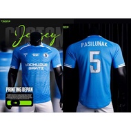 TROPS Aceh Pattern Sports Jersey Swallow Fc Futsal Football Nickname Number 8F9 2B1 B16 6f2e