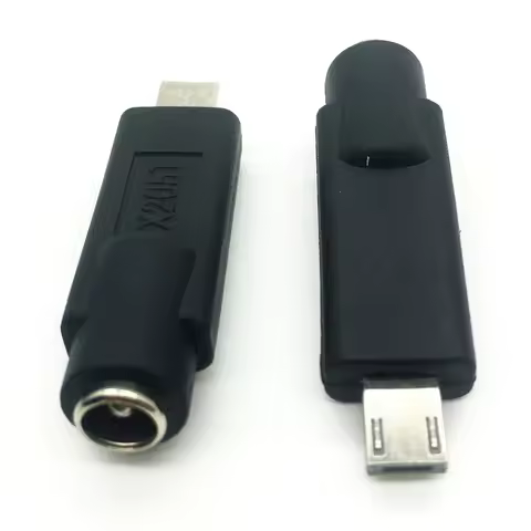 1pcs DC5.5*2.1mm Female Jack to DC Power Plug Connector Adapter For Asus Eeebook X205T Laptop DC4.0*