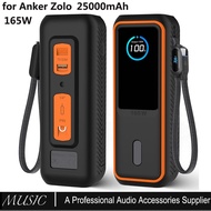 Silicone Case for Anker Zolo Power Bank (25000mAh 165W) , SD/SIM Card Storage, Travel Protective Cov