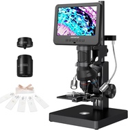 Andonstar AD266S 5000X UHD 2160P HDMI Digital Microscope with 5 Lens Home Lab Biological Microscope