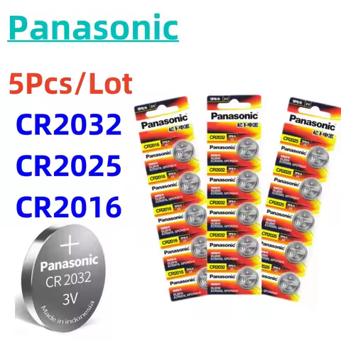 Original For Panasonic CR2032 CR2025 CR2016 CR 2032 Battery DL2025 BR2025 Car Remote Control Watch M