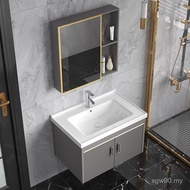 Ruang Minimalis Moden Aluminium Bilik Mandi Kabinet Tandas Balkoni Sinki Kabinet Gabungan Sinki Basu