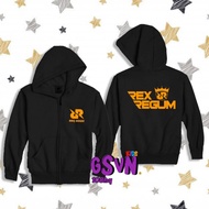 Children's Jacket - Rex Regum Qeon RRQ Esports Zipper Hoodie Logo Req Mobile Legend Free Fire Cool K