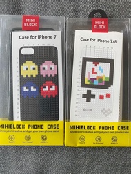 Mini block phone cases pac man gameboy Lego iPhone 7 &amp; 8