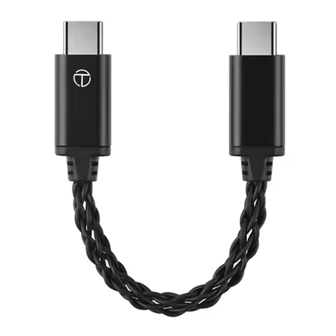 TRN TO Type C To Type C DAC Upgrade Cable Hifi Adapter Earphone lifier 8Strand Silver-Plated Wire Fo