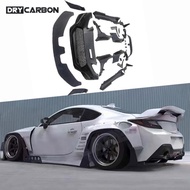 On sale Wide Body Kits Front Bumper Side Wheel Arch Fender Side Skirts Rear Spolier Accessories for 