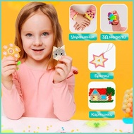 Fuse Beads Kit Beads Puzzle Set Interactive Beads Puzzle Set Creative Fuse Beads Playset With Patter