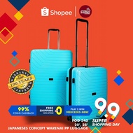 20'' + 28'' SAMEL FGD 343 JAPANESE CONCEPT WARENAI PP LUGGAGE 2 IN 1 SET Bagasi Tebal Beg Troli 日本概念