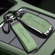 Premium Full‑Cover Car Key Case For Mercedes Benz A C E S Class GLA GLB GLC GLK W204/W205 C180 E350 